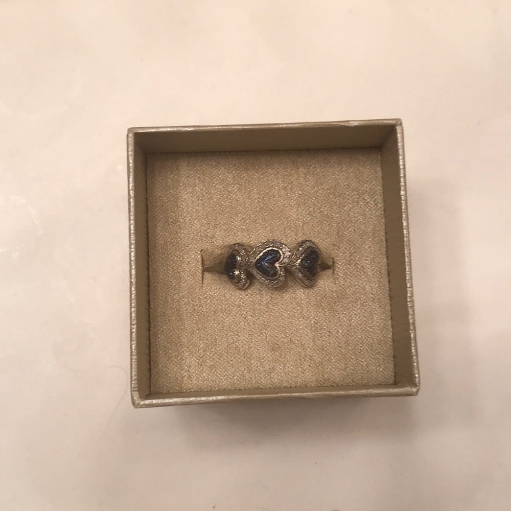 Beautiful ring with heart design